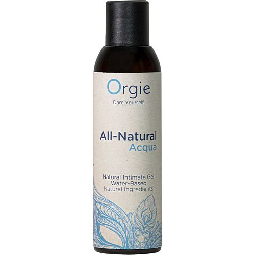 Síkosító Orgie All-Natural Acqua 150 ml - Természetes vízbázisú