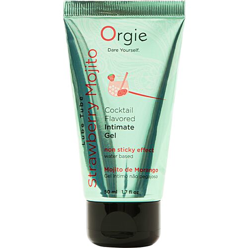 Síkosító Orgie LUBE TUBE COCKTAIL STRAWBERRY MOJITO 50ml
