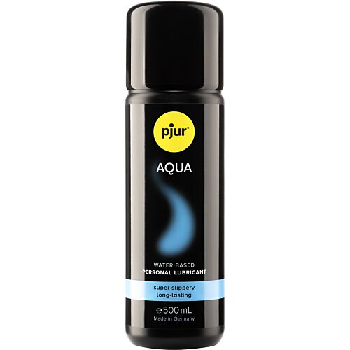 Lubrikáns Pjur AQUA 500 ML - Hosszantartó vízbázisú ápolás