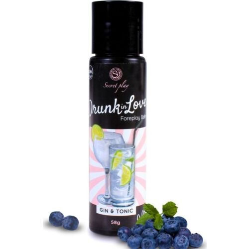 Lubrikáló SECRETPLAY Drunk in Love Gin&Tonic 60 ml