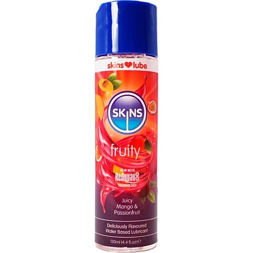 Lubrikáns SKINS Mango & Passiógyümölcs 130 ml