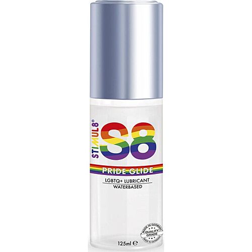 Vízbázisú síkosító STIMUL8 S8 GLIDE PRIDE 125 ml