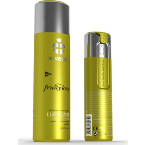 Lubrikáló SWEDE Fruity Love Vanília Arany Körte 100 ml
