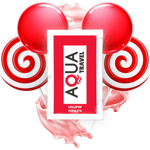 Lubrikáló AQUA TRAVEL - Lollipop íz 6 ml