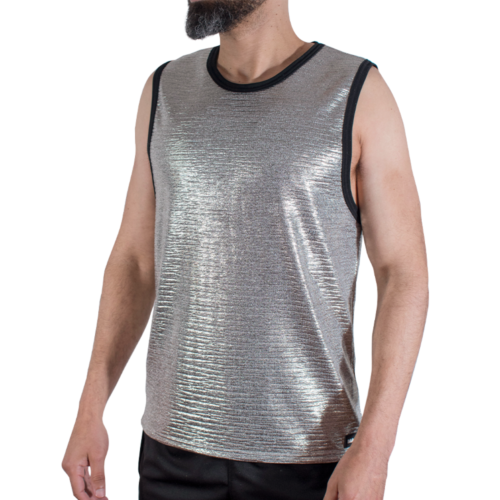 Camiseta MACHO FINE GLITTER L/XL