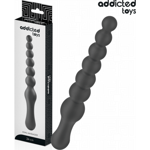 Anális masszírozó ADDICTED TOYS 24 cm fokozatosan növekvő