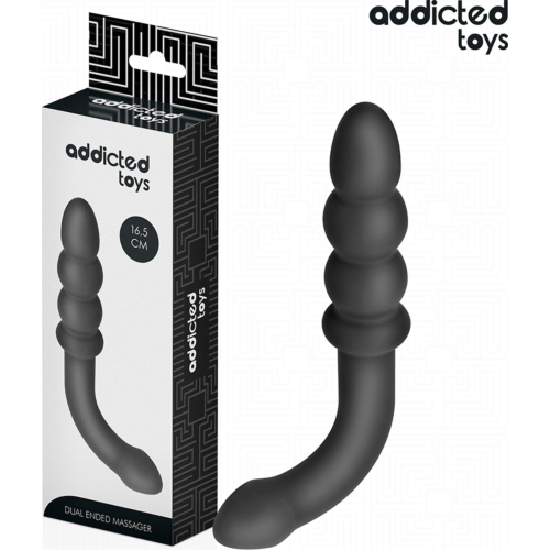 Dupla anál masszírozó ADDICTED TOYS 16,5 CM fokozatos élvezetért