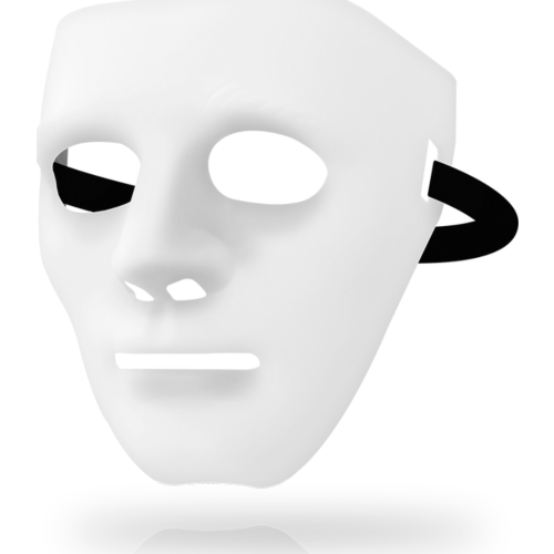 Álarc OHMAMA MASKS - Fehér, egységes méret