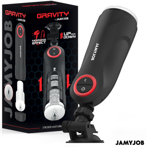 Masturbátor JAMYJOB GRAVITY automatikus funkciókkal