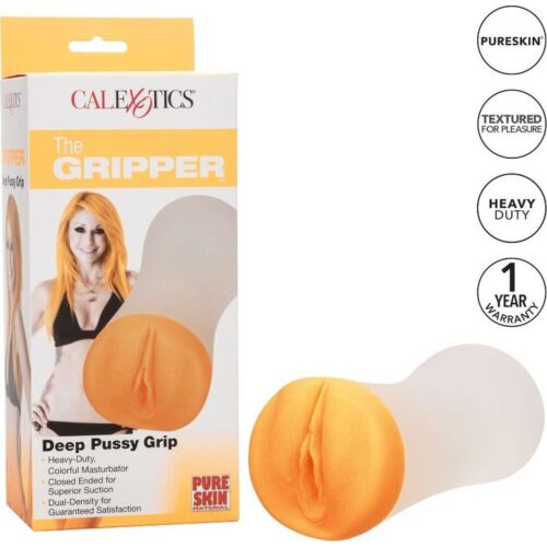 Masturbátor CALEXOTICS DEEP PUSSY GRIP kényelmes fogással