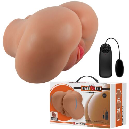 Masturbátor CRAZY BULL LUNA dupla behatolással