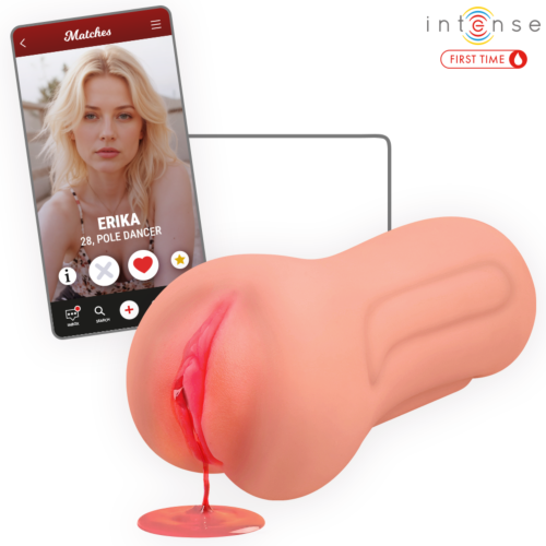Masturbátor INTENSE BODIES & MASTURBATORS Erika reális textúrával