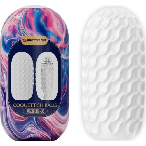 Maszturbátor PRETTY LOVE COQUETTISH BALLS innovatív kialakítással