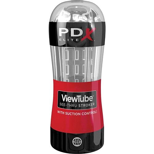 Masturbátor PDX ELITE ViewTube szívó funkcióval