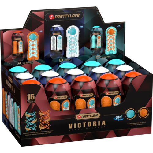 Masturbátor PRETTY LOVE VICTORIA 15 darabos készlet