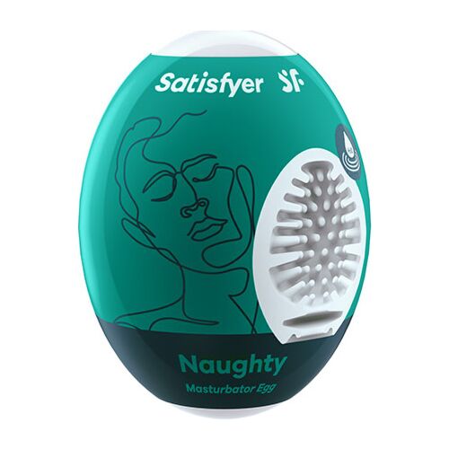 Masturbátor tojás SATISFYER EGGS NAUGHTY | Hydro-Active anyag
