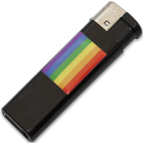 Öngyújtó PRIDE LGBT zászlóval