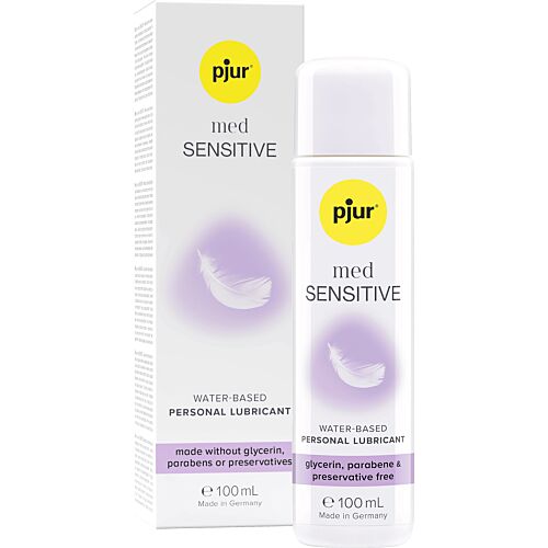 Lubrikáló Pjur Med Sensitive Glide 100 ml kíméletes csúszással