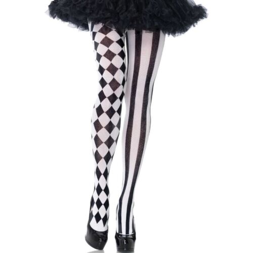 Harisnya LEG AVENUE Harlequin mintás