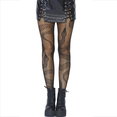 Harisnya Leg Avenue Stockings Net Snakes kígyó mintázattal