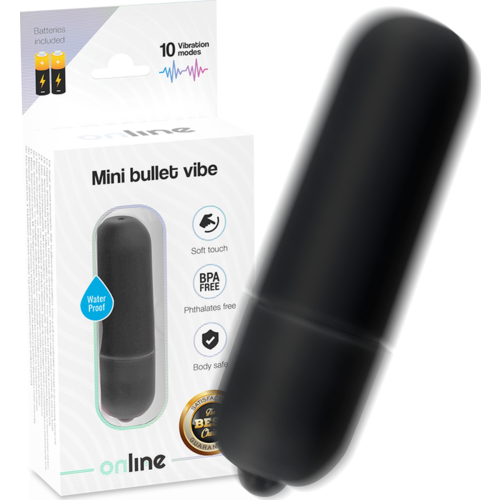 Mini vibrátor ONLINE MINI BULLET VIBE erőteljes rezgéssel