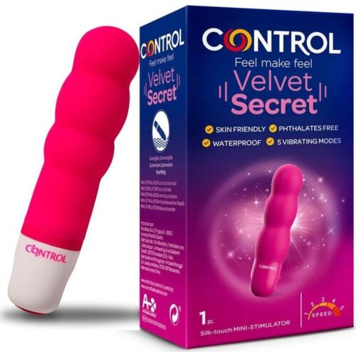 Mini vibrátor CONTROL TOYS Velvet Secret
