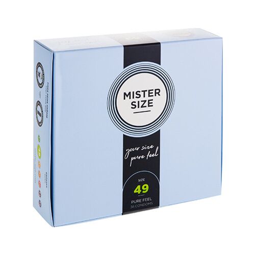 Kondom MISTER SIZE 49 mm – optimális illeszkedés
