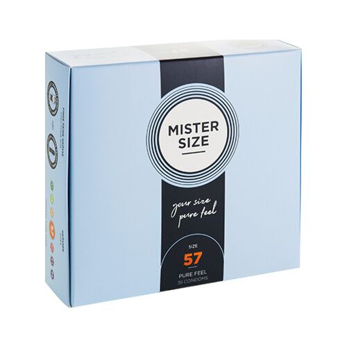 Kondom MISTER SIZE L 57 MM - Kényelmes illeszkedés