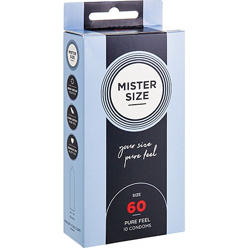 Kondom MISTER SIZE XL 60 MM - Kényelmes illeszkedés