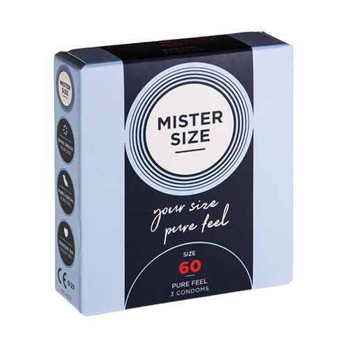 Kondom MISTER SIZE XL 60 MM - Kényelmes illeszkedés