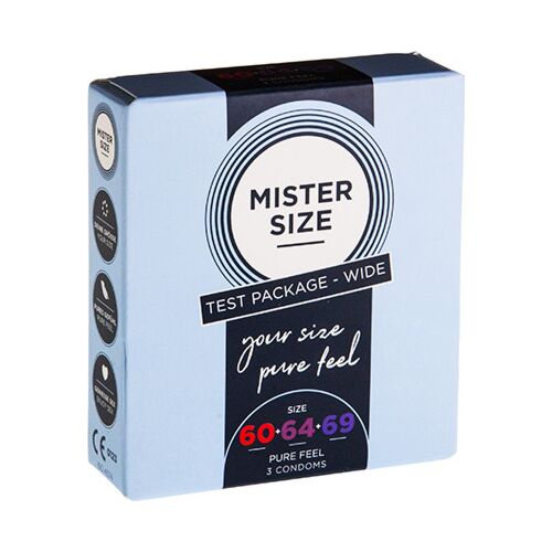 Masturbátor Mister Size 60,64,69 - Három különböző méret