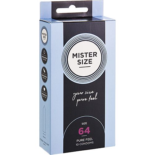 Kondom MISTER SIZE XXL 64 MM kényelmes illeszkedéssel
