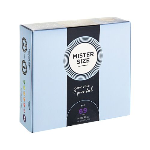Kondom MISTER SIZE XXXL 69 MM – Személyre szabott élmény