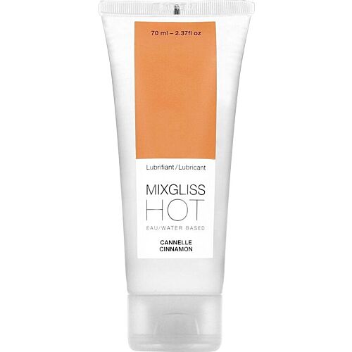 Lubrikáló MIXGLISS HEAT EFFECT fahéj ízű 70ml