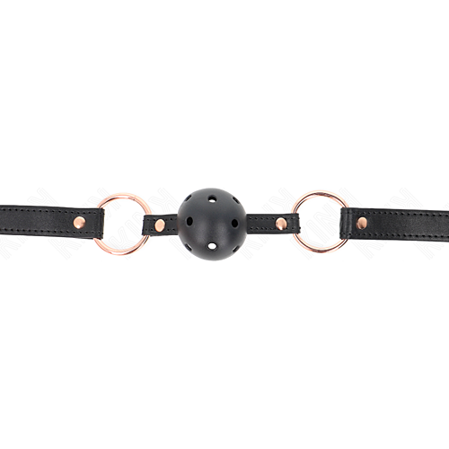 Gag KINK COLLAR & GAG Premium TPE Ball 4 cm