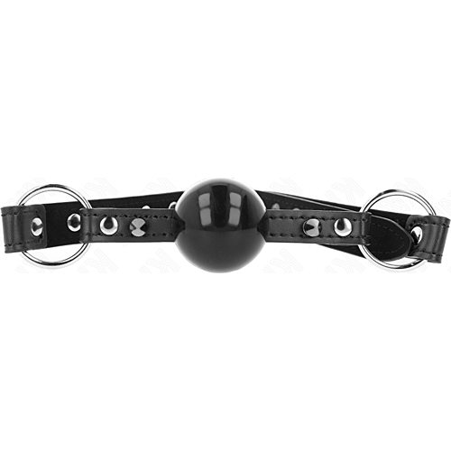 Gag KINK COLLAR & GAG 4 CM Snap Lock