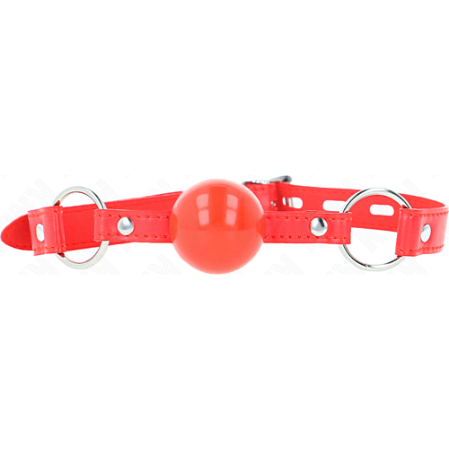 Gag KINK COLLAR & GAG 4 CM Bal Gag