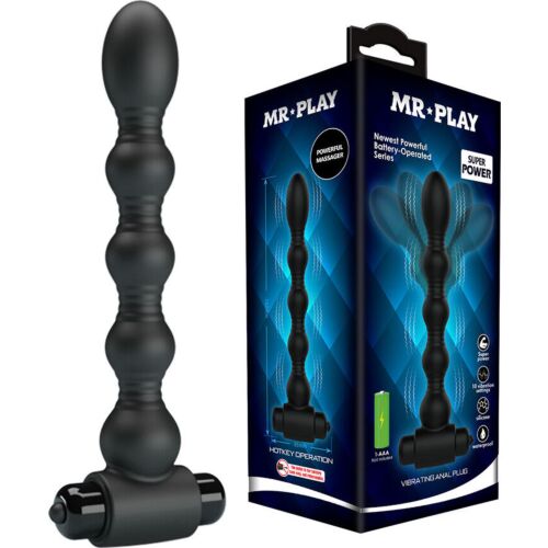 Vibráló análplug MR PLAY – 10 vibrációs funkció