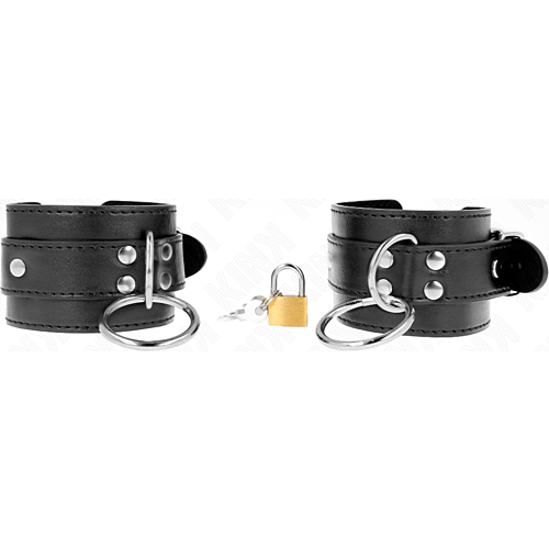 Kézbilincsek KINK O-RING LOCKED Fekete