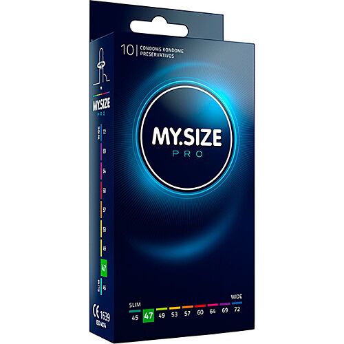 Preservatív MY SIZE PRO 47 MM - Kiváló érzékenység