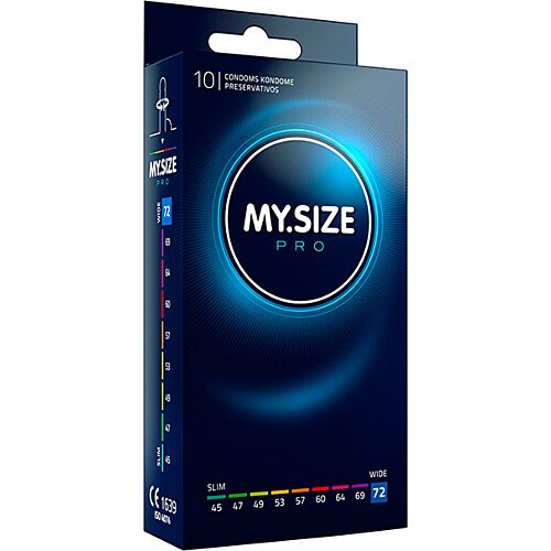 Kondom MY SIZE PRO 72 MM | Ultragyenge érzet