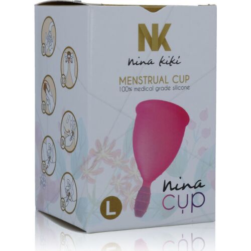 Menstruációs Kupa NINA KIKÍ Méret L - Kényelmes és Környezetbarát