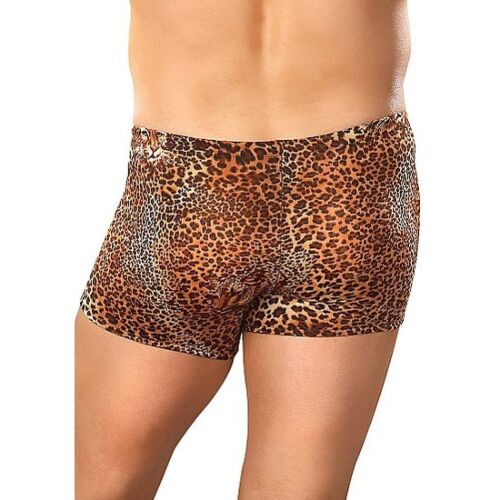 Braga Male Power SHORT LEOPARDO POUCH S kényelmes viselettel
