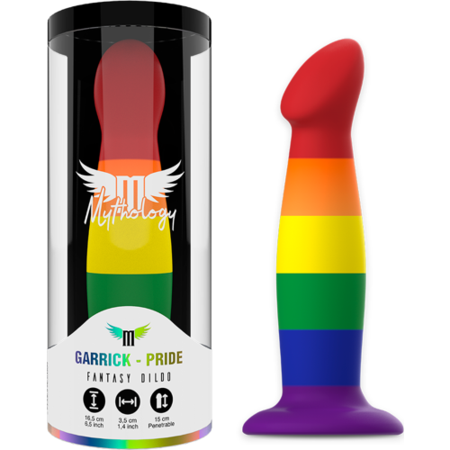 Dildo MYTHOLOGY Garrick Pride - Rugalmas és erős