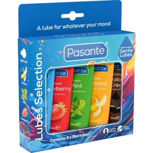 Lubrikáló Pasante Assorted Flavor 5x15ml