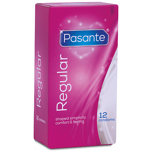 Kondom PASANTE Regular 12 db - Természetes érzés