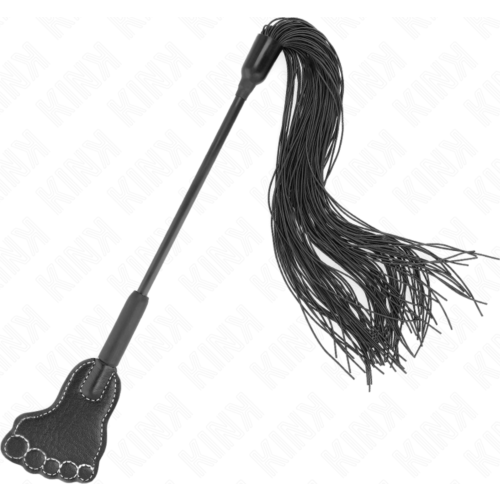 BDSM korbács KINK IMPACT & TOUCH Láb formájú paddel