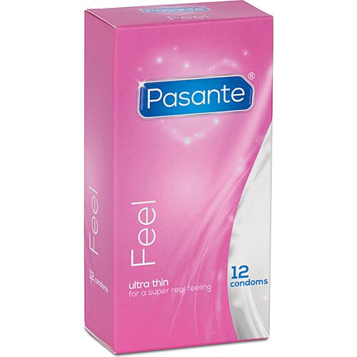 Óvszerek PASANTE Sensitive Ultra Finom 12 db intenzív közelségért