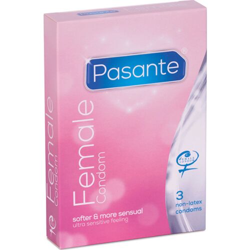 Belső kondom PASANTE latexmentes és előkenve