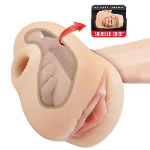 Masturbátor PDX PLUS+ Realistic Vagina 18 cm
